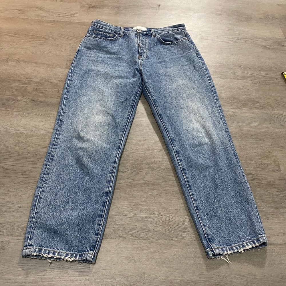 Current / Elliot yours mine straight crop distressed jeans 31 - Picture 3 of 12